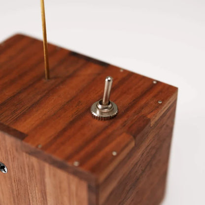 Handcrafted   Walnut   Swan   Automaton