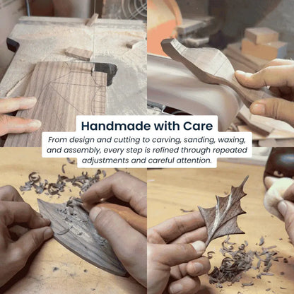 Handcrafted Wooden Dragon Automaton