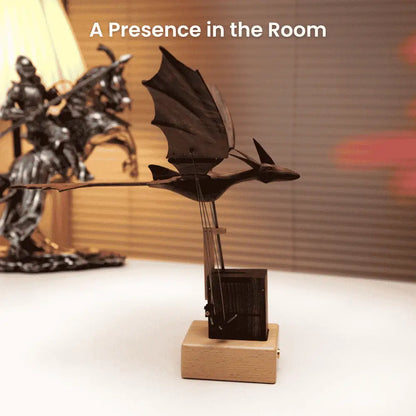 Handcrafted Wooden Dragon Automaton