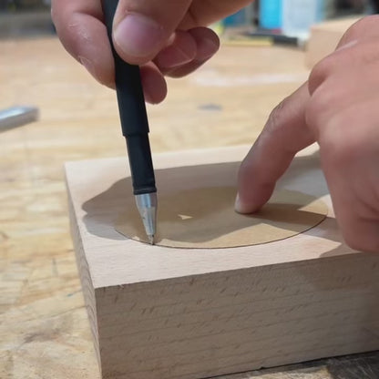 Handcrafted Wooden Jellyfish Automaton(Big)